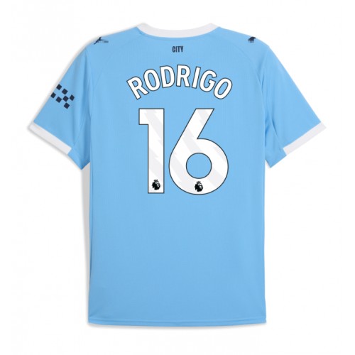 Manchester City Rodri Hernandez #16 Hemmatröja 2025-26 Kortärmad Manchester City Rodri Hernandez #16 Hemmatröja 2025-26 Kortärmad